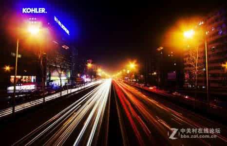 夜景结婚照 摄影技法:巧用B门拍夜景