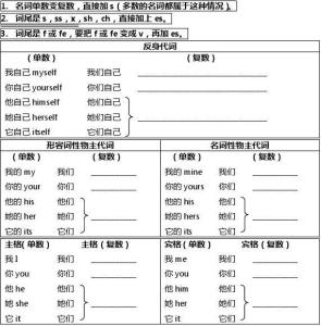 可数名词与不可数名词 可数名词与不可数_HF02