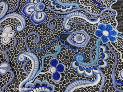 毛衣钩花边 钩织结合----棒针与爱尔兰花边的完美体现