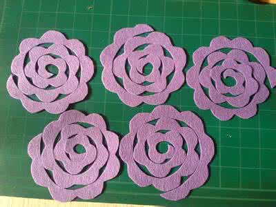 不织布立体花制作教程 立体不织布花装饰抱枕