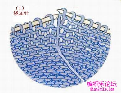 小燕子加针法图解 刚学会的别致加针法