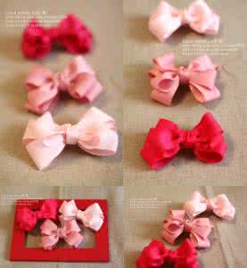 蝴蝶手工的创意说明 创意手工----百变蝴蝶结汇集