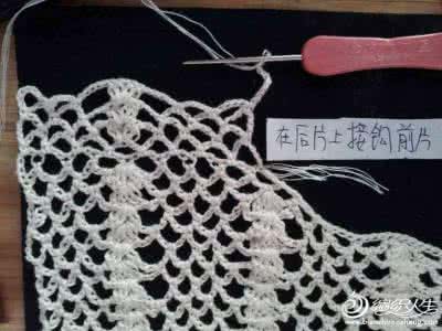 钩披肩花样大全图解 清爽的小披们----全是钩的