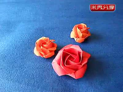 简易玫瑰花的折法 简易玫瑰花折法教程