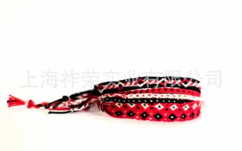 包珠编绳图解 彩绳饰品制作教程----包珠手镯