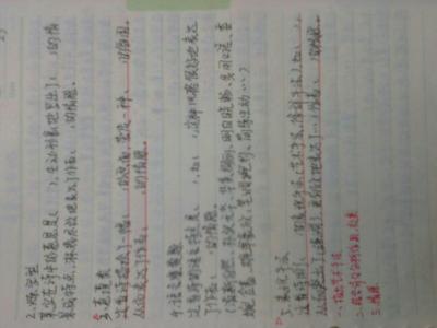古诗词常用意象集锦 高考笔记古诗欣赏常用词语集锦