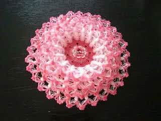 钩针餐桌垫 钩针教程:“郁郁葱葱”的餐垫(大师班)