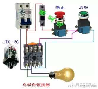 中间继电器接线图图解 中间继电器接线图图解 中间继电器接线图