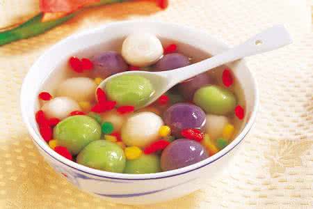 七彩汤圆的做法大全 五彩汤圆