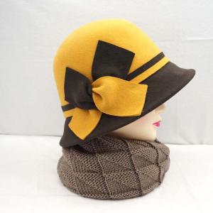 羊毛毡蝴蝶结 蝴蝶结羊毛帽子---时尚