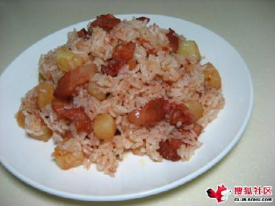 香肠土豆焖饭 香极了的土豆饭