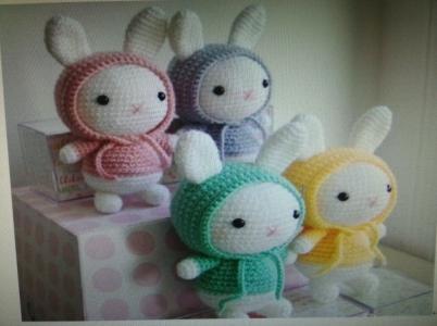 日本钩针桌布花样图解 3日完成的钩针小件