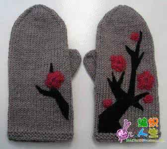 钩编防晒手套 钩编兴趣----有指无指手套大集合