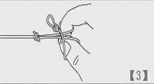 竿梢主线打结方法图解 打结 主线竿稍DIY 改良打结方式图文详细过程