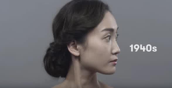 中国女性百年审美变化 从女性发型，看日本百年审美变化!