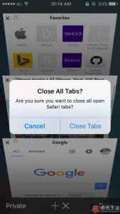 如何一键关闭445端口 iOS10如何一键关闭Safari标签
