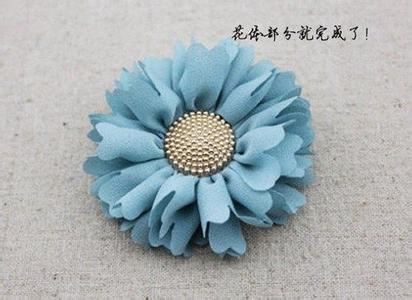 和风发饰花朵diy教程 diy手工制作发饰花朵 DIY 手工制作美丽的花朵
