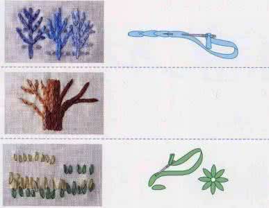 刺绣基础针法教程 刺绣基础针法
