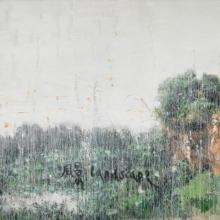 水墨油画 北京油画展 水墨飞异彩花甲又逢春 写在2015年刘佑局北京画展之前 北京油画展