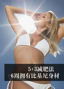 最有效的懒人减肥法 9个最有效减肥法 瘦出比基尼身材