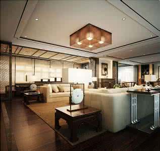 中式风格办公室 某办公室中式风格装修设计案例赏析