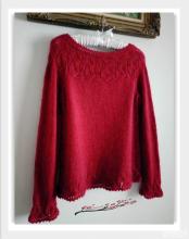 套头衫 套头衫 小熊译作分享----高腰套衫“露露”-衣长35.5cm