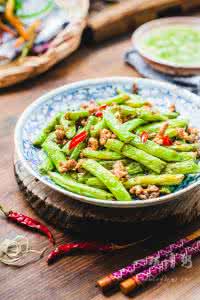 干煸四季豆 金秋米饭杀手干煸四季豆