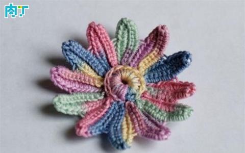 钩爱尔兰各种花样图片 【编织花样】爱尔兰钩花一