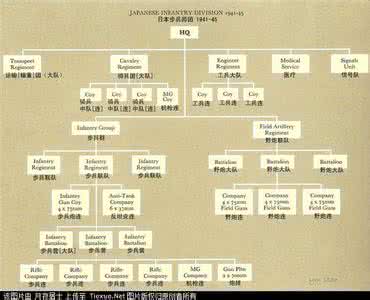 二战德国陆军编制 二战美德陆军编制