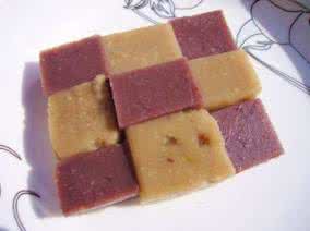 豆沙凉糕 双色豆沙凉糕