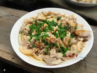 浇汁油菜 好吃到没朋友的河南菜【浇油鸡】