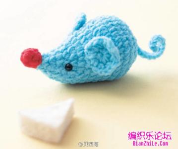 钩编小猫 钩编可爱小猫+小老鼠图解