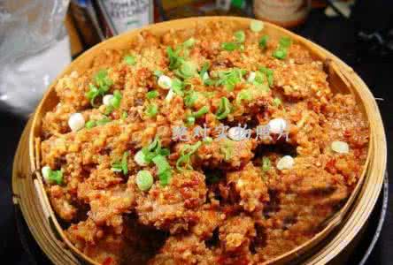 粉蒸肉图片 麻辣粉蒸肉 此博文包含图片