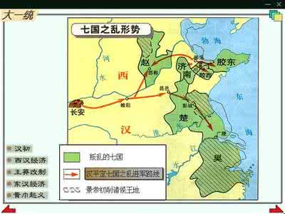 平定西汉七国之乱 西汉七国之乱是谁平定的？