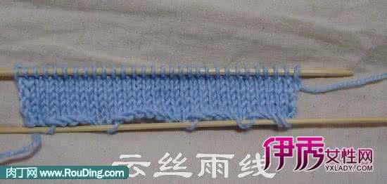 棒针编织起针方法 棒针编织技巧----狗牙边的起针方法