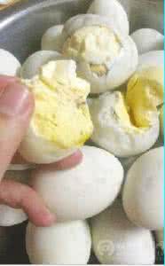 笨鸭蛋 阜阳市民街边买到了“人造”笨鸭蛋