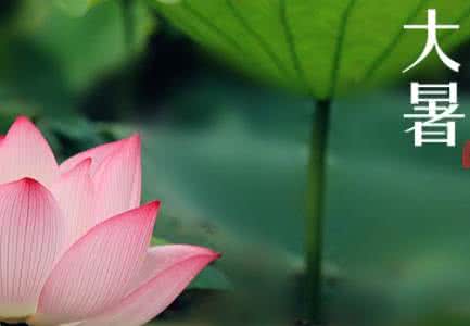 大暑时节的天气状况如何