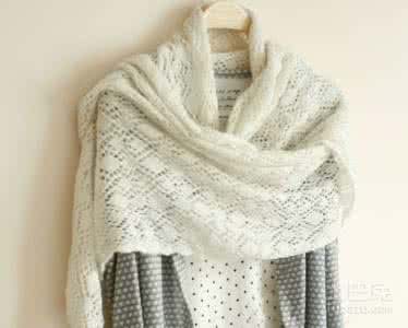 钩针编织围巾花样图解 如何织围巾?手工钩针编织情人节围巾制作教程图解