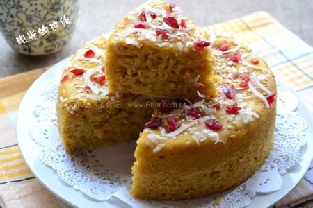 全麦发糕的家庭的做法 全麦玉米发糕的做法