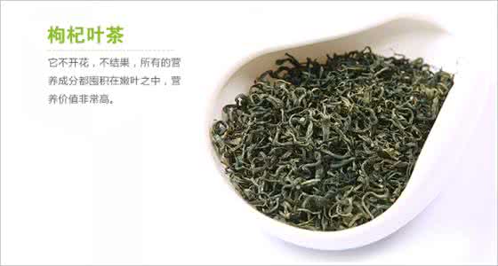 枸杞茶叶的功效与禁忌 枸杞茶叶