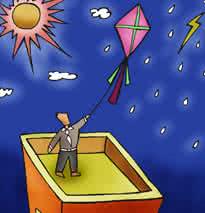 富兰克林发明避雷针 富兰克林的故事:避雷针的发明