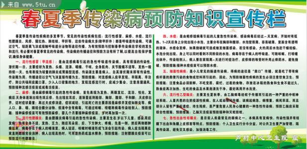 春季高发疾病 预防五种高发“春”病