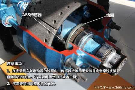 半挂刹车 刹车稳准狠 半挂威伯科六通道ABS改装记