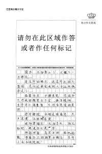 重庆市中考满分作文 2009年重庆市中考满分作文:白发