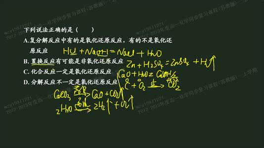 初中化学必背方程式 期中必胜：初中化学必背方程式汇编