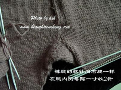 描写老人做毛裤的文章 【引用实例教程】帮老人织毛裤(原创)--新增加编织过程图片说明
