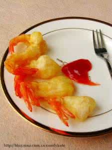 口味虾吃法图解 虾的别味吃法---凤尾虾