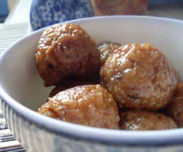 糯米圆子 给美女充饥的美味-----糯米圆子