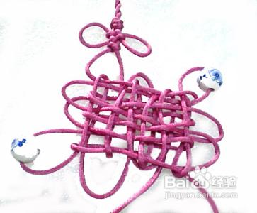 窗帘绑带 怎样编中国结古典窗帘绑带