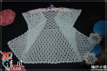 新款女士帽子钩针视频  【女款系列】淡雅的灰白色钩针两分袖网格小披